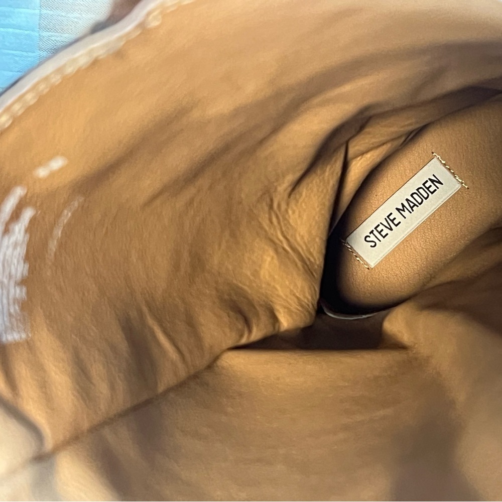 Steve Madden Multicolor Patchwork Heeled Boots - image 7